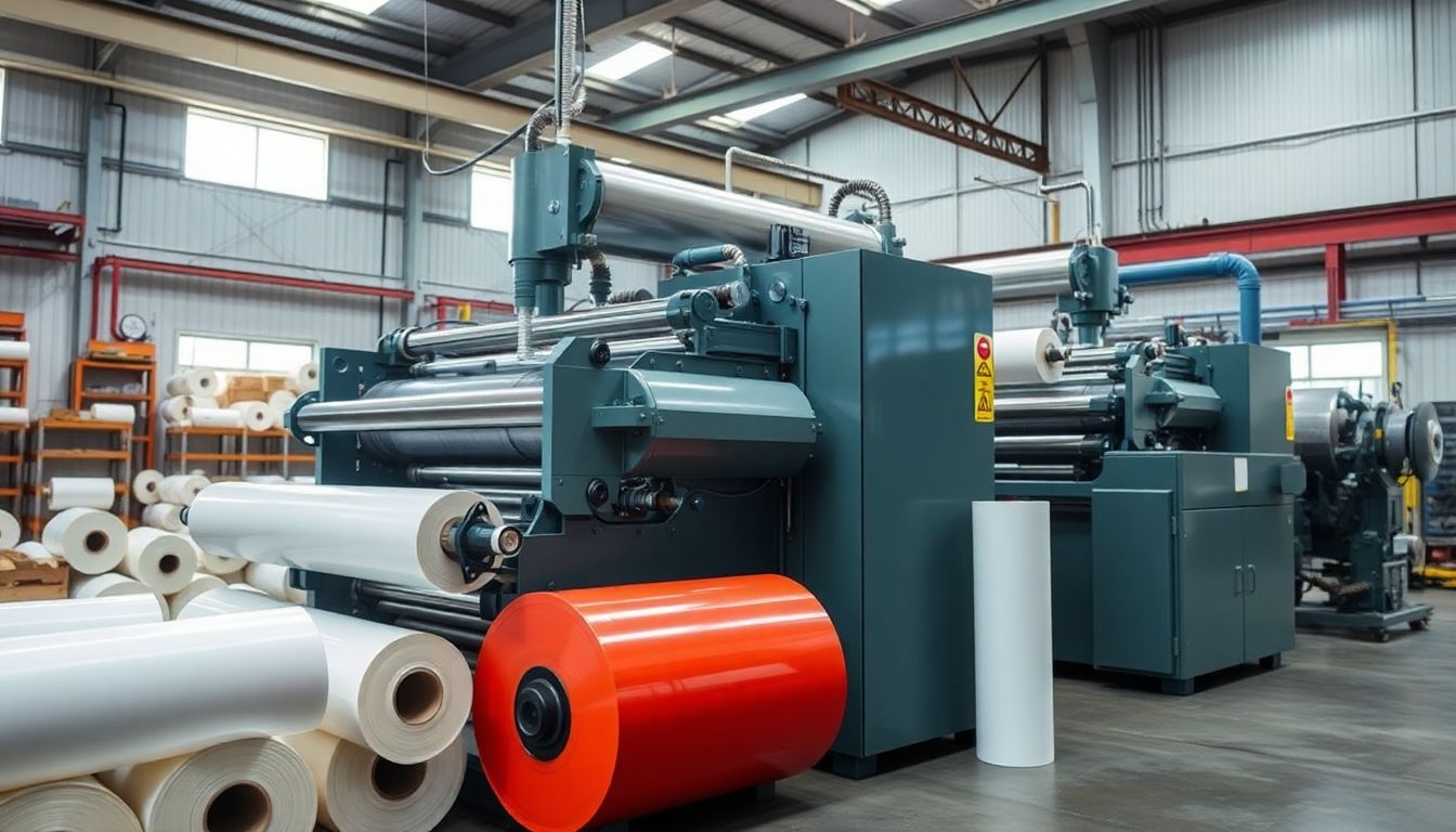 Maquinas de Extrusion de Polietileno